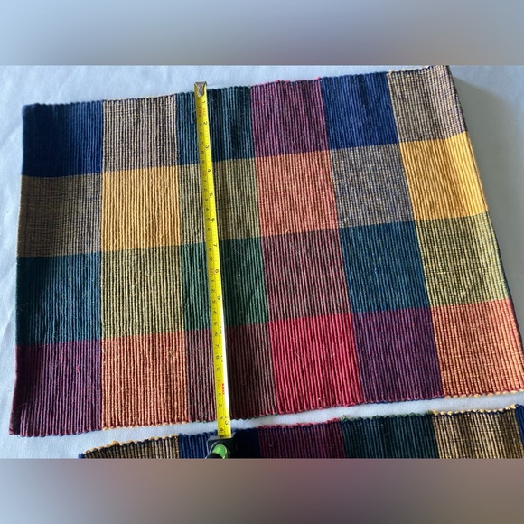 Set of 2 Simons Plaid Placemats - Picture 5 of 5